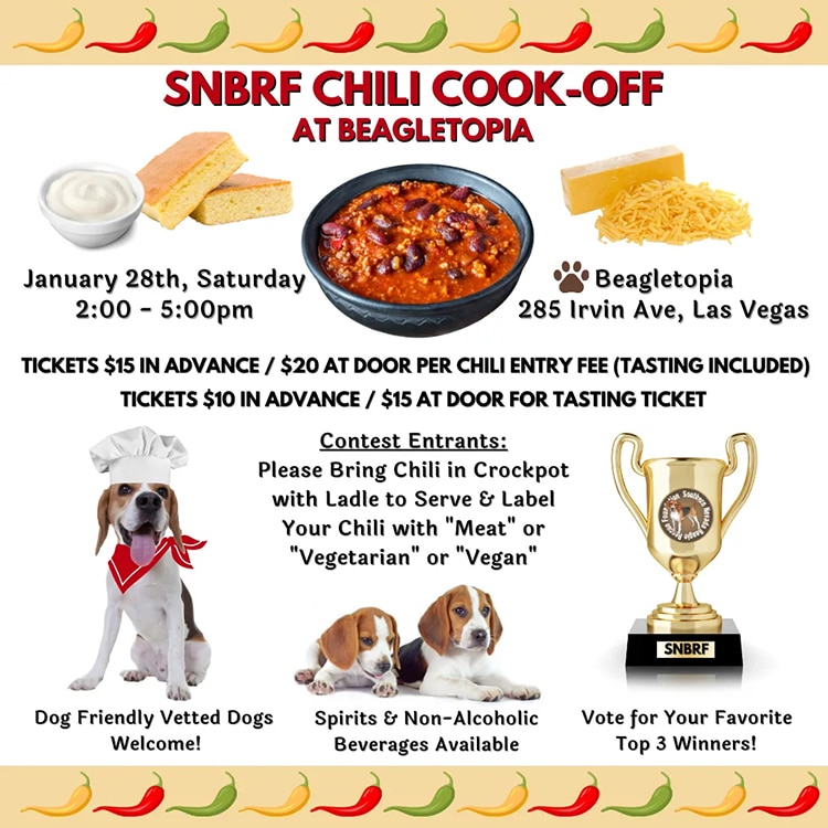 Southern Nevada Beagle Rescue Foundation Chili Cook Off